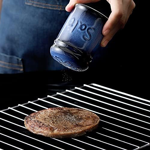 Nihow Ceramic Salt and Pepper Shakers Set