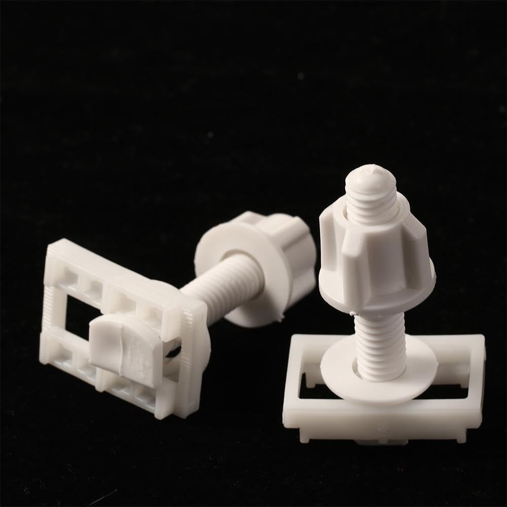 Pokinge 10pcs Toilet Seat Hinges and Screws