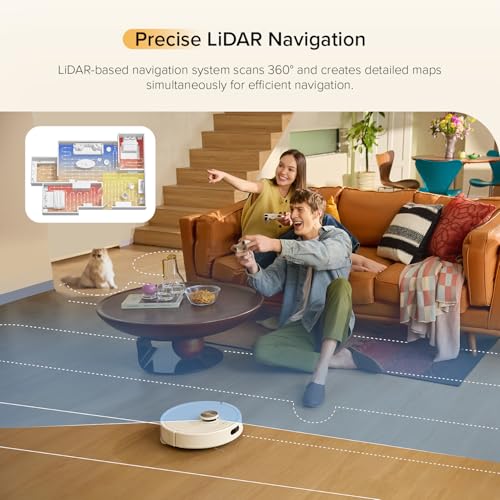 Roborock Q7 M5 Robot Vacuum and Mop Combo with LiDAR