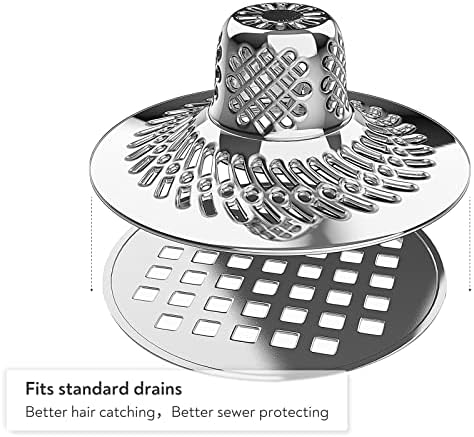 Shower Drain Hair Catcher Pop Up Strainer Bath Tub Stopper