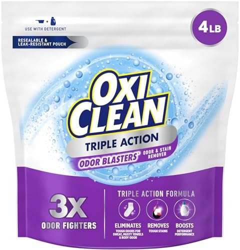 OxiClean Triple Action Odor Blasters 4 LB Pouch 1