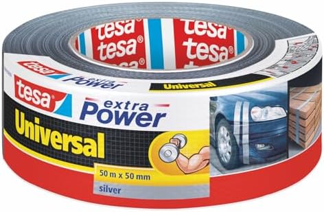 Tesa Duct Tape 50mm x 50m Silver Extra Power
