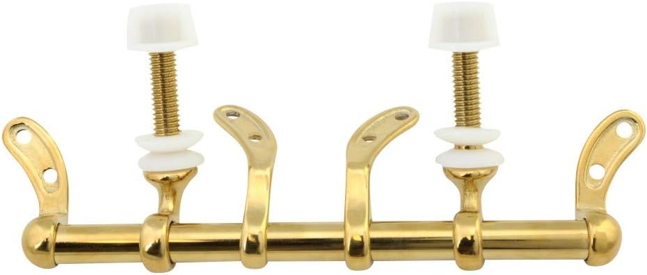 Adjustable Solid Brass Toilet Seat Hinge Replacement With Hardware