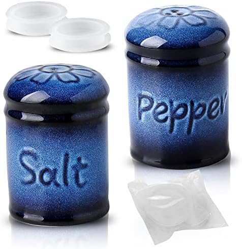 Nihow Ceramic Salt and Pepper Shakers Set