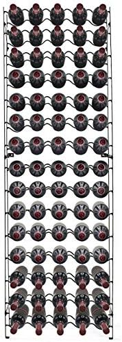 Sorbus 75 Bottle Freestanding Wine Rack - 15 Tier Storage