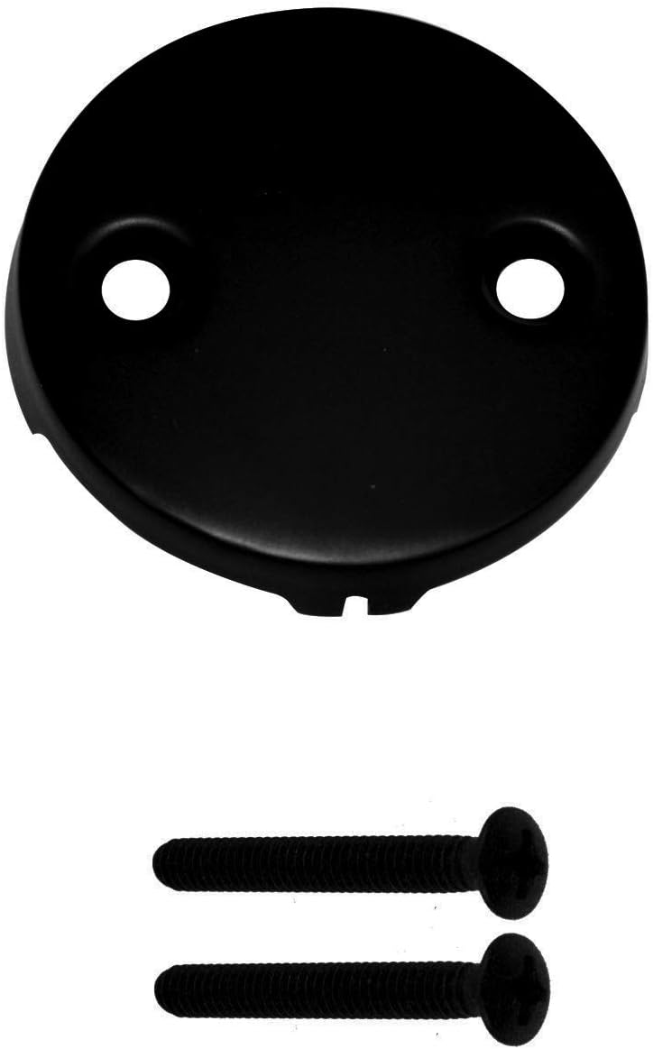 Westbrass Tip-Toe Drain Strainer Replacement Kit Matte Black 1