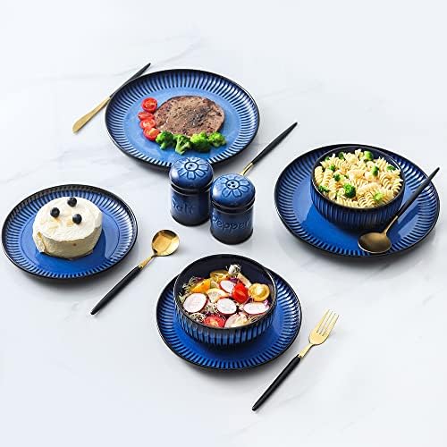 Nihow Ceramic Salt and Pepper Shakers Set