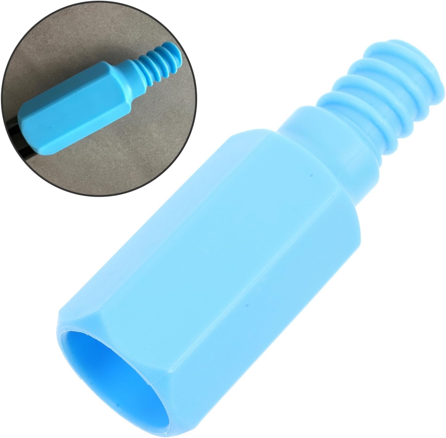Threaded Head Mop Rod Adapter for Broom Handles