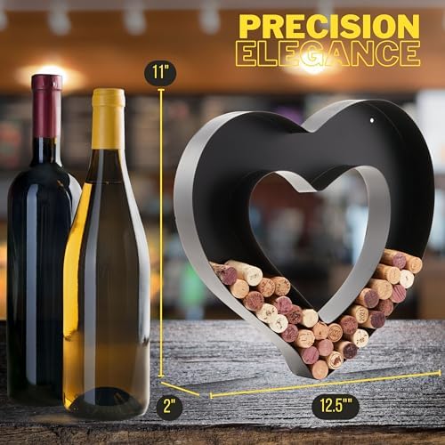 DECOMIL Wine Cork Holder Letters Decorative Wall Art