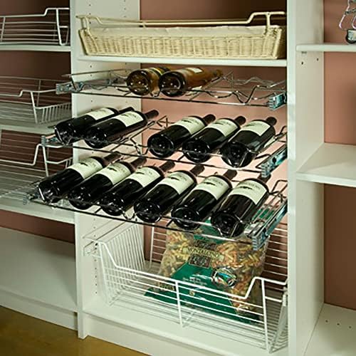 Rev-A-Shelf Pull-Out Wine Rack Organizer 30 Chrome