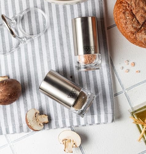 KSL Original Glass Salt Pepper Shaker Set