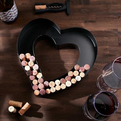 DECOMIL Wine Cork Holder Letters Decorative Wall Art