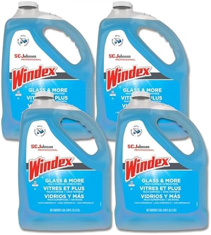 SC Johnson Professional Windex 128 Oz Glass Cleaner