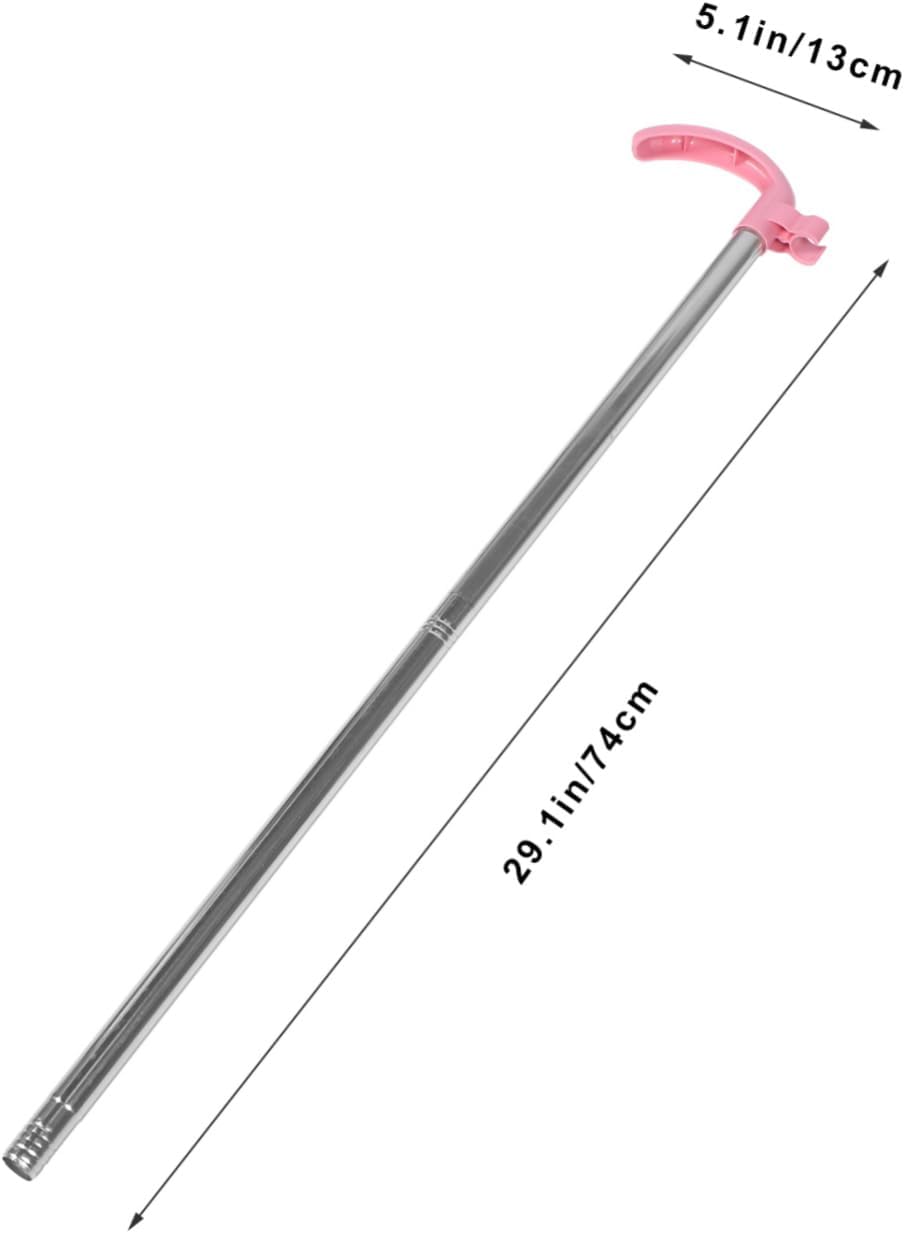 3pcs Sturdy Stainless Steel Dust Pan Handle for Heavy Duty Cleaning