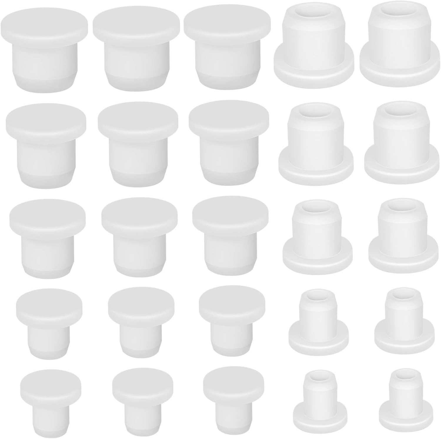 OUNONA 25 Pcs Salt Pepper Stoppers Replacement