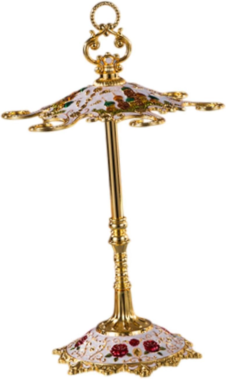 Bothyi Gold Wine Glass Drying Rack with Stemware Display