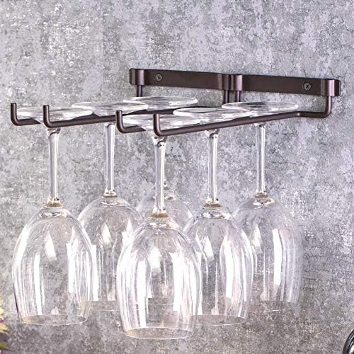 Wine Glass Rack with Screws for Wall Mount