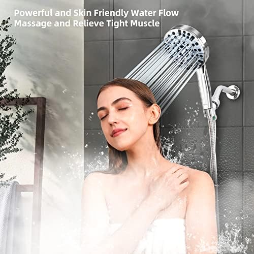 BESAQUO 10 Functions High Pressure Handheld Shower Head