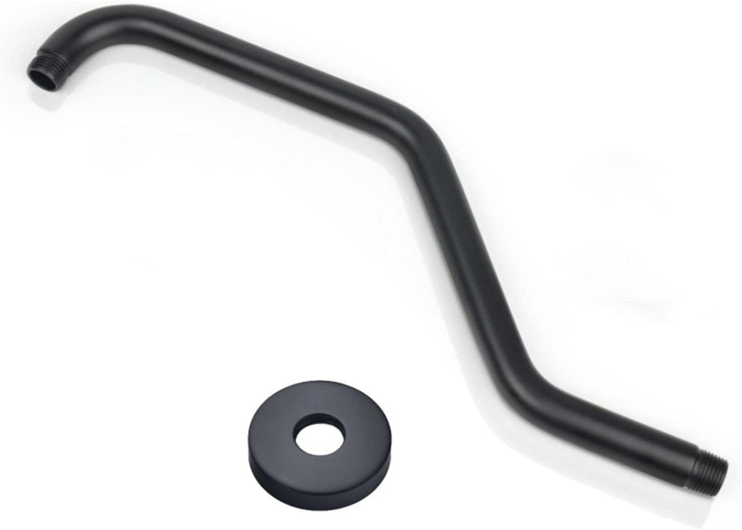 QINGFAN Multipurpose Matte Black Shower Arm