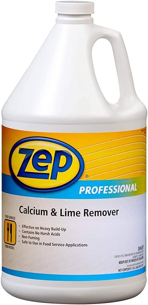 Zep Industrial Calcium and Lime Remover 128 oz Case of 4