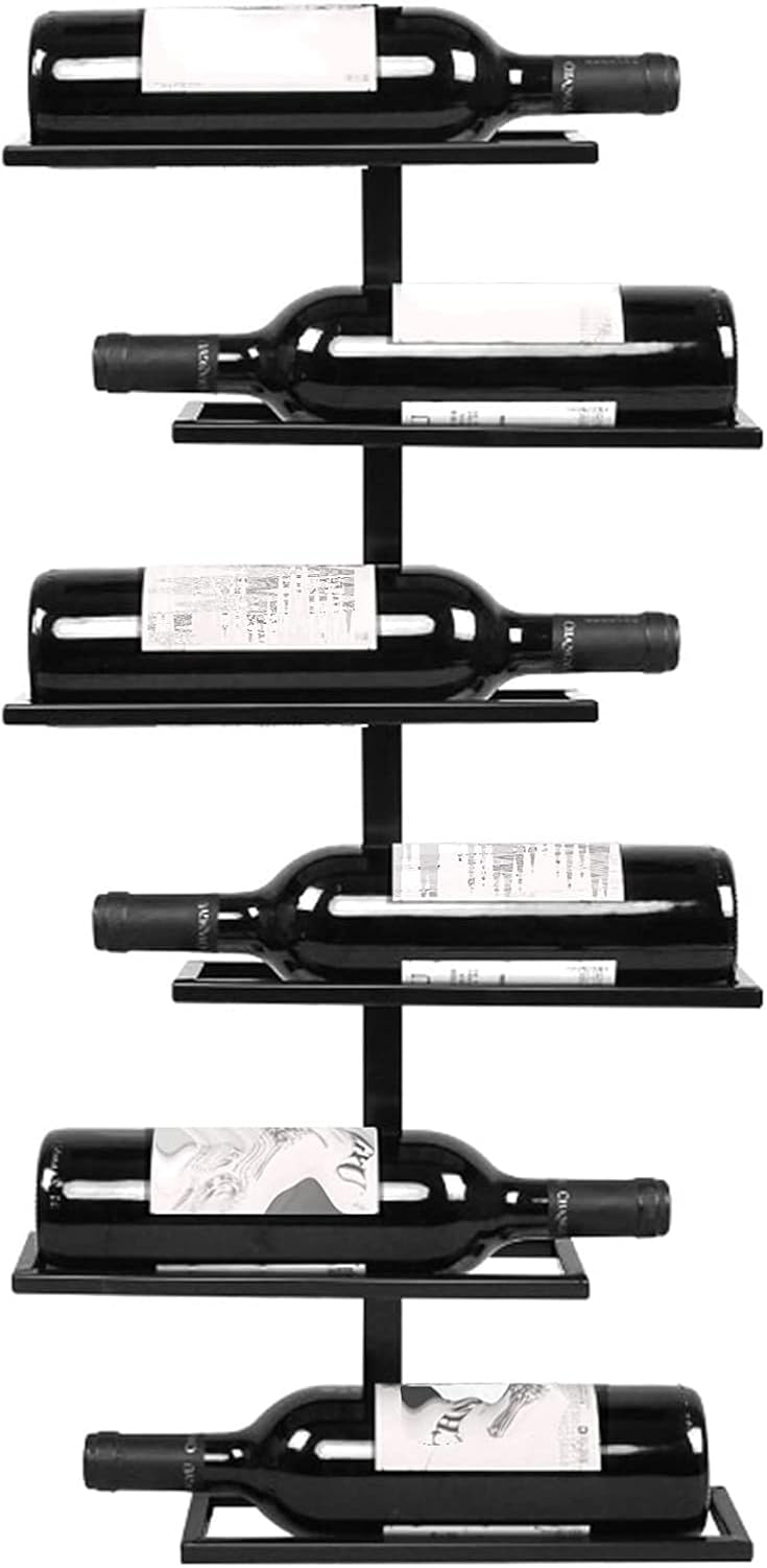ALDEPO Wall Mounted Wine Rack with Towel Holder 1