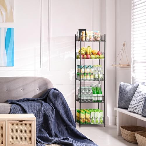 OYEAL 5 Tier Soda Can Organizer for Pantry Kitchen