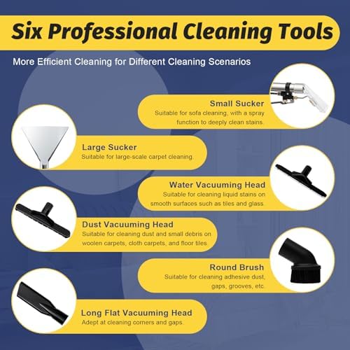 AKSDSGA 1000W 3 in 1 Carpet Cleaner Vacuum Machine