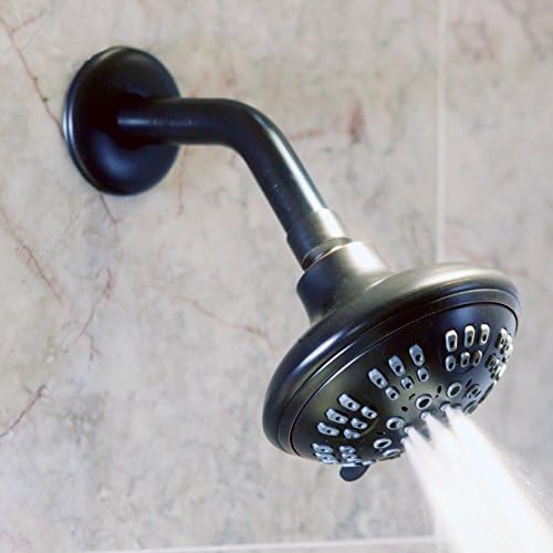 Aqua Elegante 6 Inch Stainless Steel Shower Arm with Flange