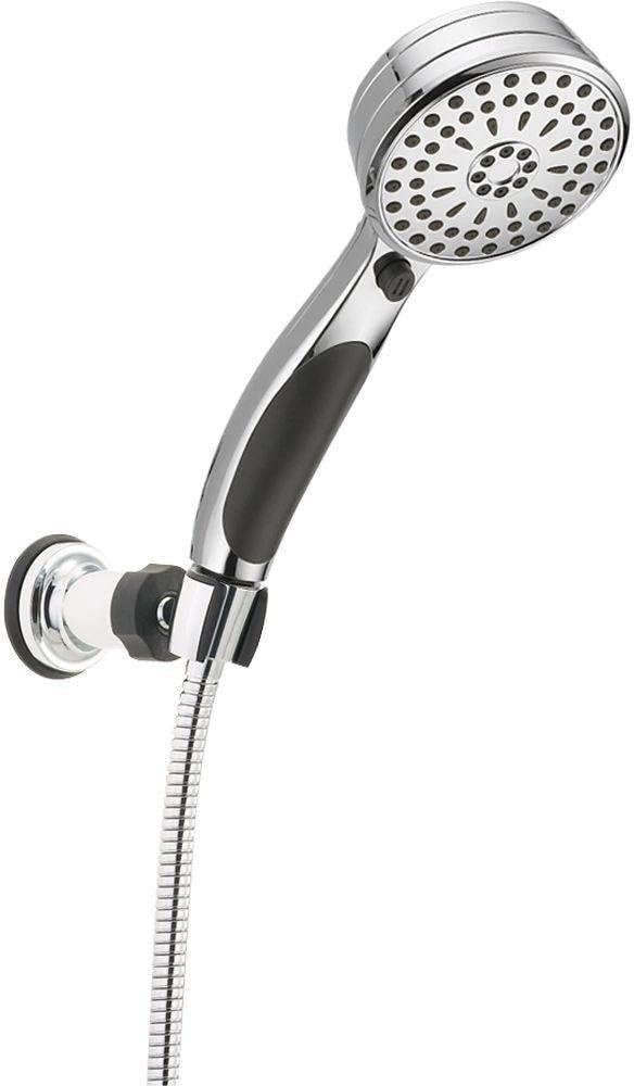 Delta Faucet 9-Spray Wall-Mount Hand Held Shower with Chrome Finish