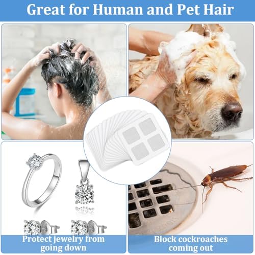 TORIHIKI Disposable Drain Hair Catcher 100 Pcs
