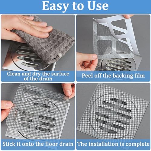 TORIHIKI Disposable Drain Hair Catcher 100 Pcs