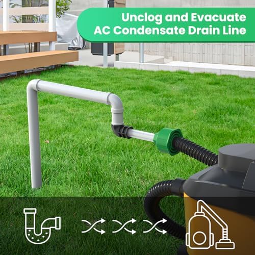 Homeslea AC Drain Line Unclogger Tool - Green