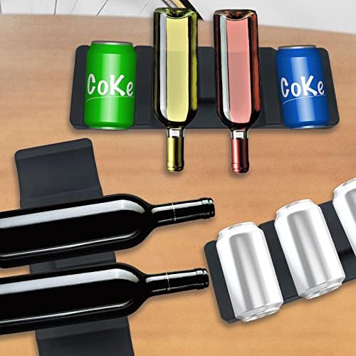 2 Pack Foldable Wine Stacker Set for Bottles and Cans