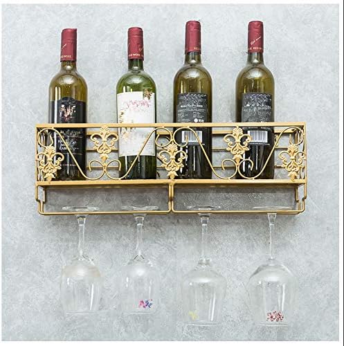 BOCbco Iron Art Wall-Mounted Wine Racks 25Cm10Cm