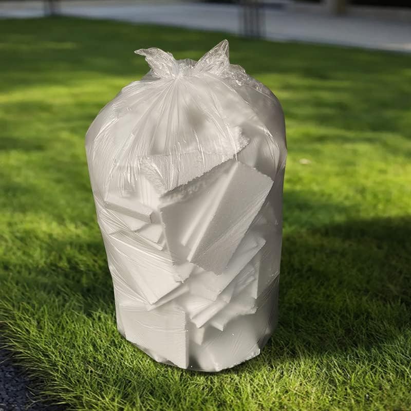TYPLASTICS 20-30 Gallon Clear Trash Can Liners - Case of 500