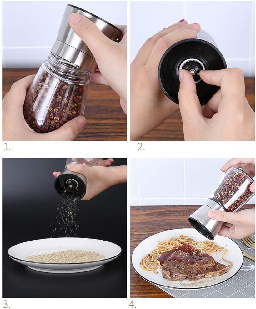 sdneNest Salt Pepper Grinder Set