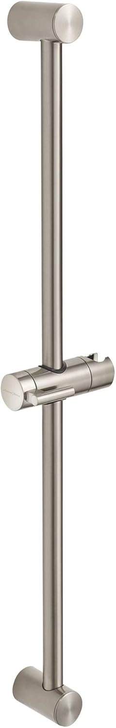 American Standard Round Handheld Shower Head Slide Bar 30 in Brushed Nickel