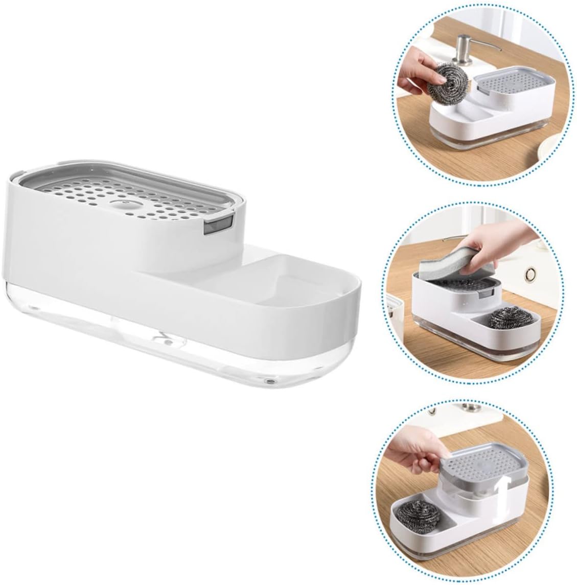 Unbreakable Dish Soap Pump Dispenser for Kitchen