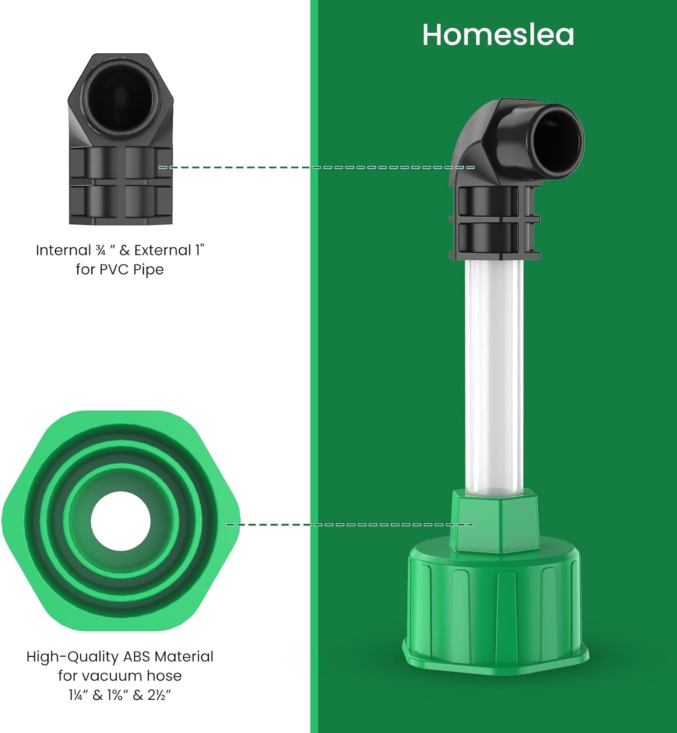 Homeslea AC Drain Line Unclogger Tool - Green