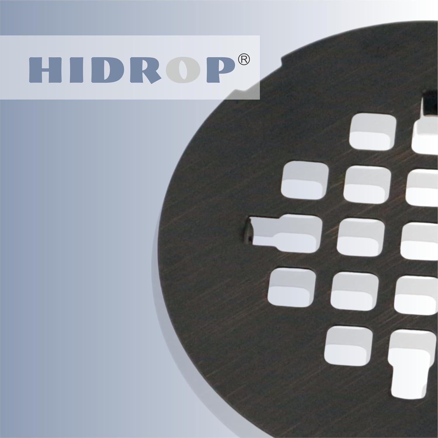 HIDROP 4-14 Bronze Snap-in Drain Cover