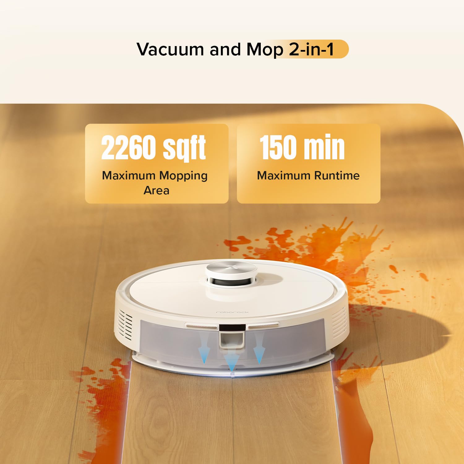 Roborock Q7 M5 Robot Vacuum and Mop Combo with LiDAR