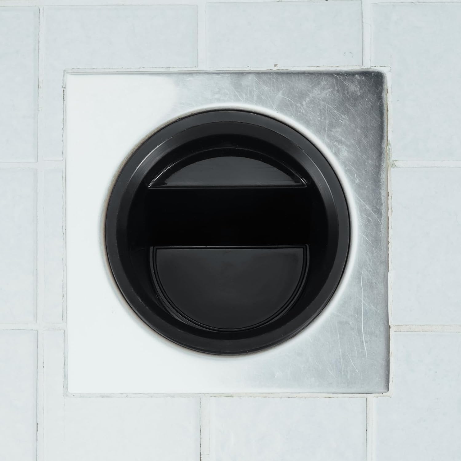 Uxcell Floor Drain Anti Odor Core 4Pcs Black