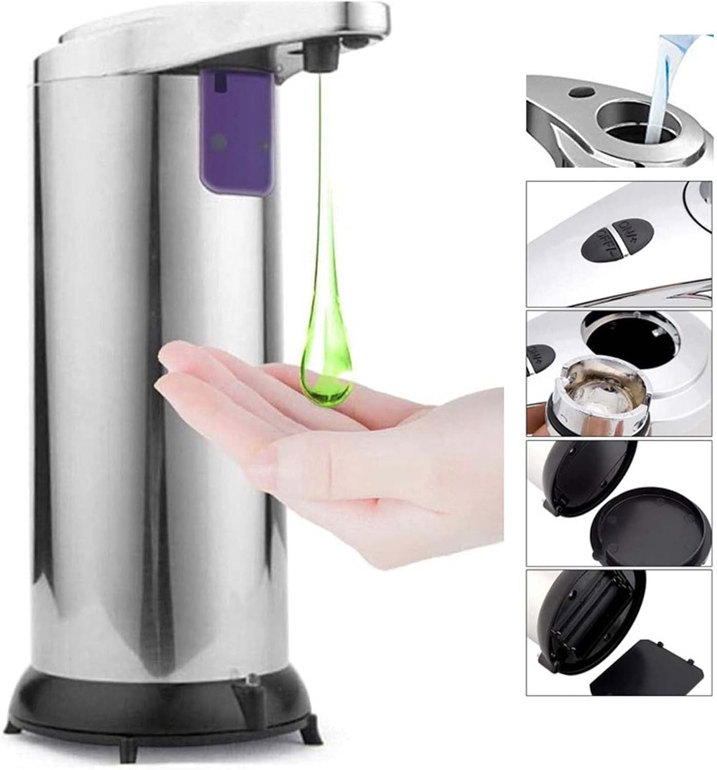 Automatic Touchless Soap Dispenser with Infrared Sensor