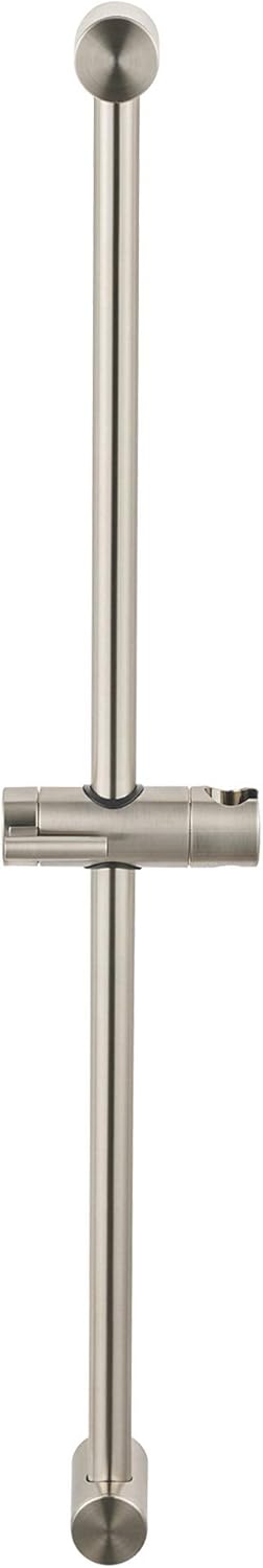 American Standard Round Handheld Shower Head Slide Bar 30 in Brushed Nickel