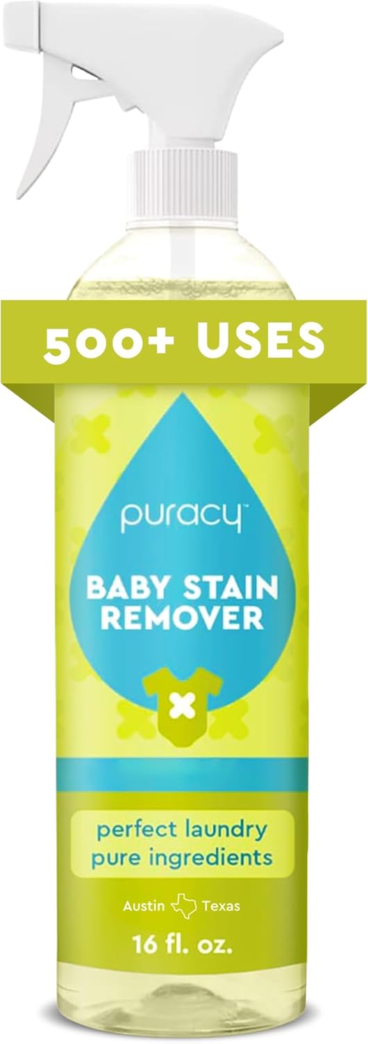 Puracy Stain Remover for Baby Clothes 16 Oz