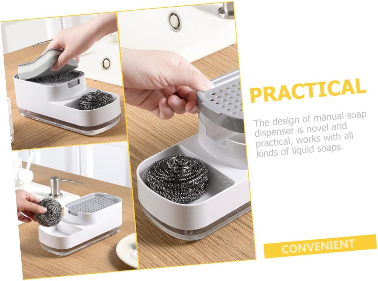 GLEAVI Pump Soap Dispenser for Kitchen