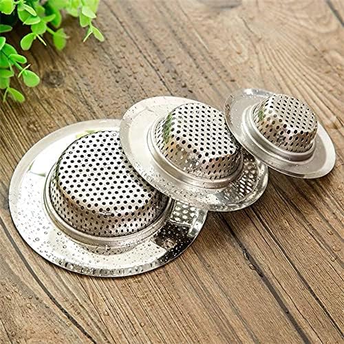 4 PCS Stainless Steel Drain Strainer Set