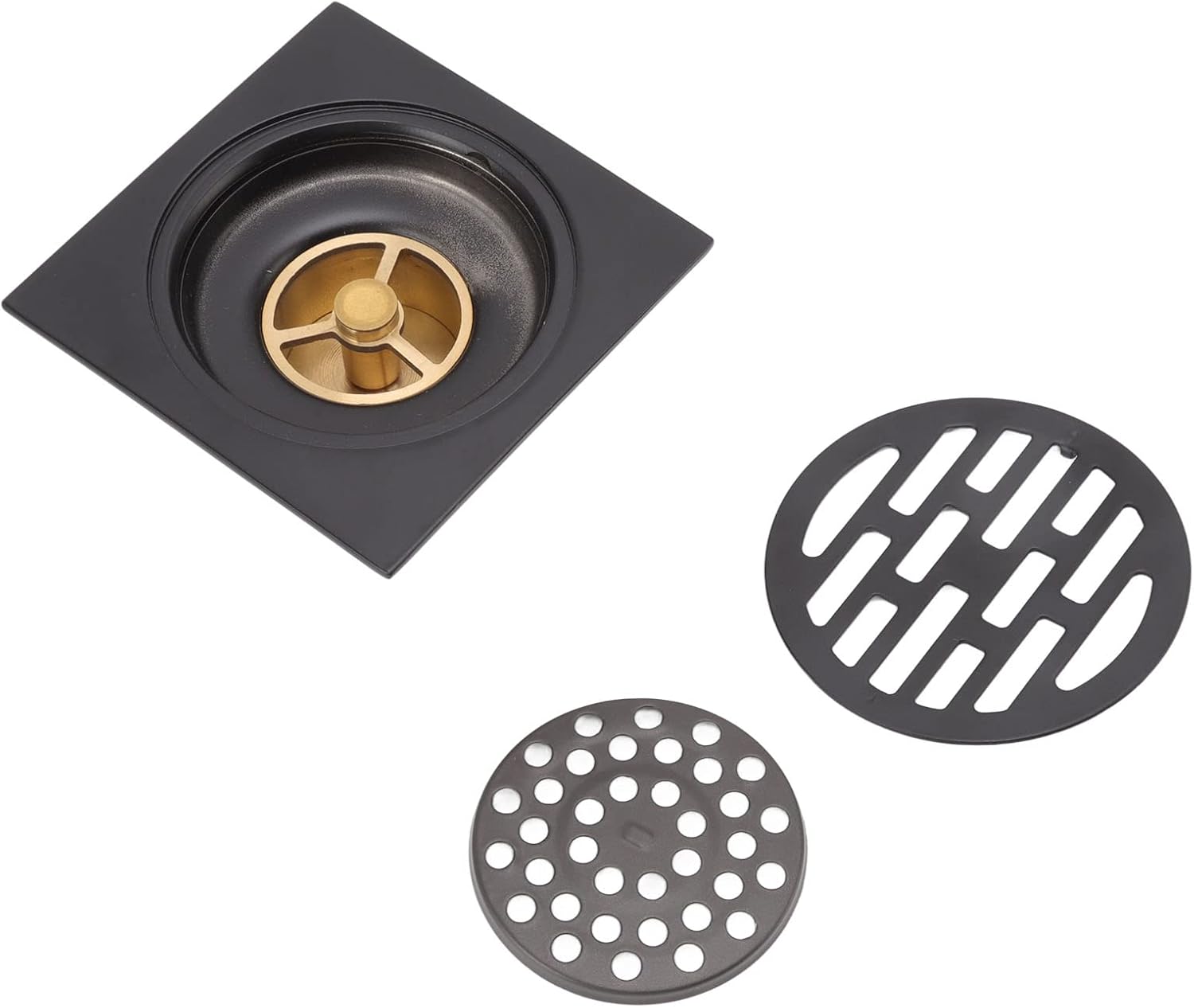 Fafeicy Antique Shower Grate Drain Strainer