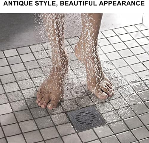 Stainless Steel Square Floor Drain for Kitchens and Bathrooms