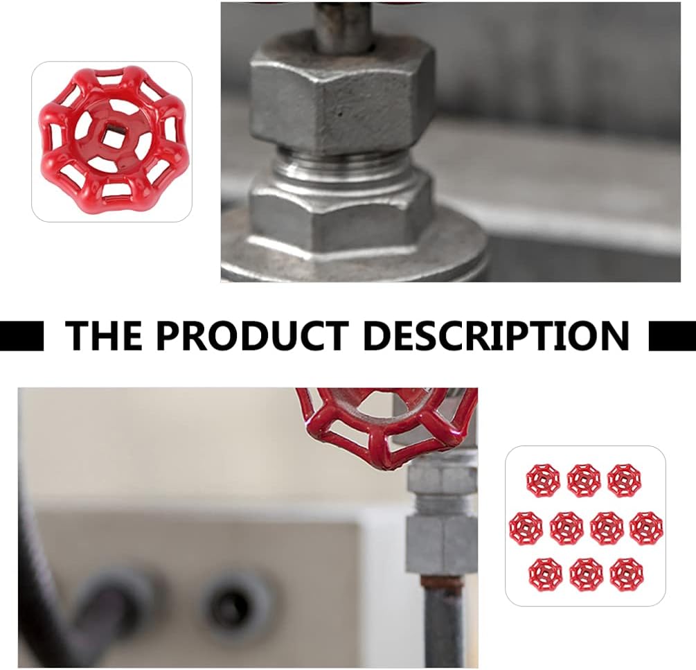 ULTECHNOVO 12pcs Stainless Steel Valve Hand Wheels 1